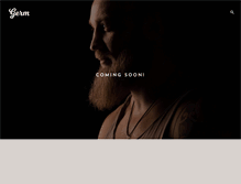 Tablet Screenshot of germ.com